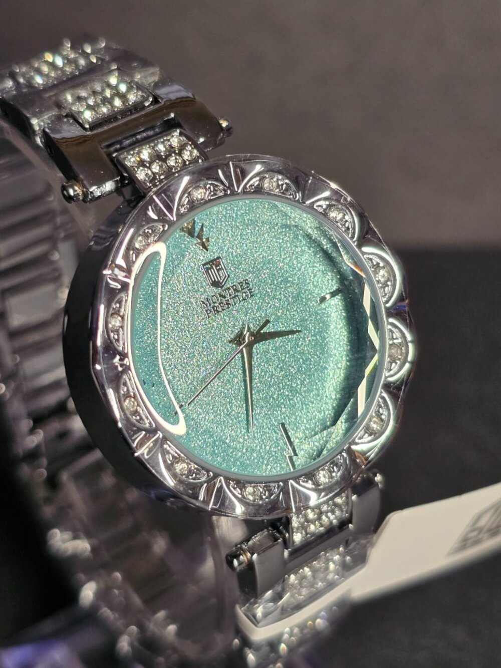 Montres Prestige X Invicta Women's Watch - 33mm, Steel, Teal Blue (MPW-0209) - Picture 3 of 11